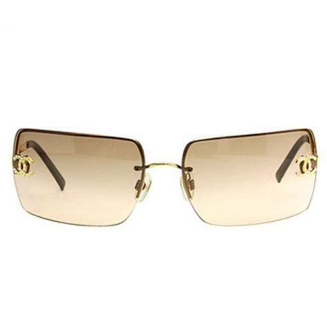 chanel cc logo rhinestone sunglasses|More.